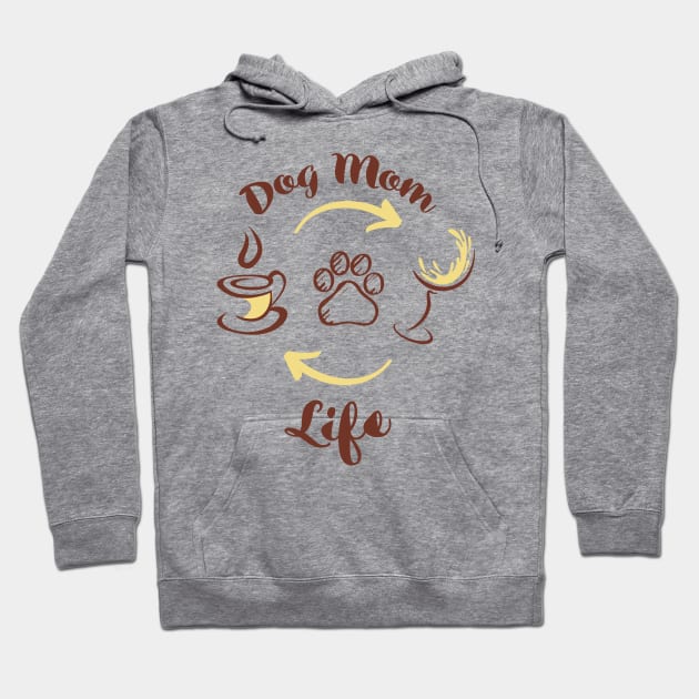 Dog Mom Life Coffee Tee Tshirt Hoodie by teespot123